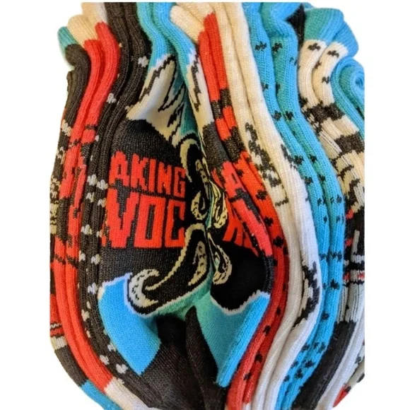 NEW Disney Villains no show Socks 10 Pairs Cruella Deville Malificent  Apples - Picture 4 of 8